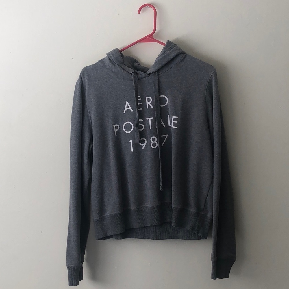 Aeropostale gray hoodie